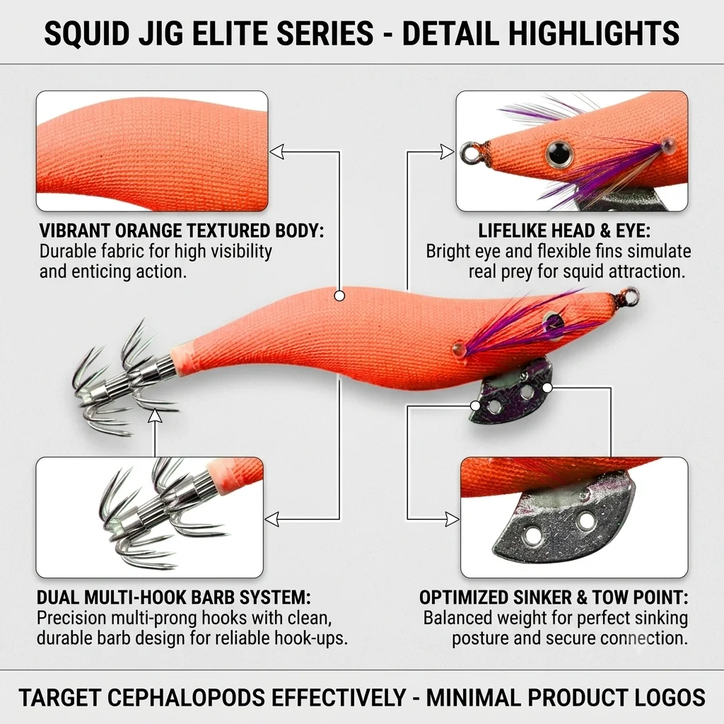 Kalamar Zokası Yemleri, 10'lu - Saltwater Fishing Hook incelemesi ve fiyatı
