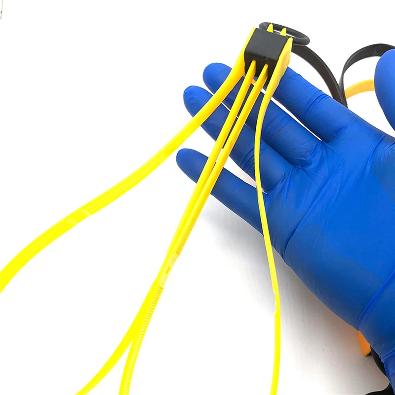 1PC Nylon Cable Ties CS Outdoor Plastic Handcuffs Double Flex Cuffs Disposable Professional Zip Tie Orange Yellow Black