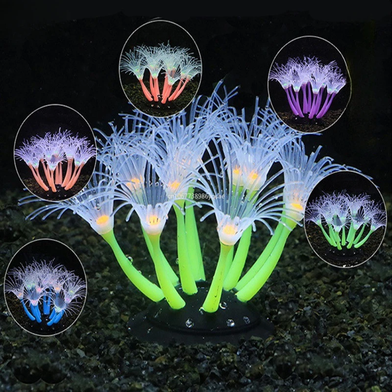 Planted Aquarium Algae - Artificial Coral Algae Plants Aquarium Decorations