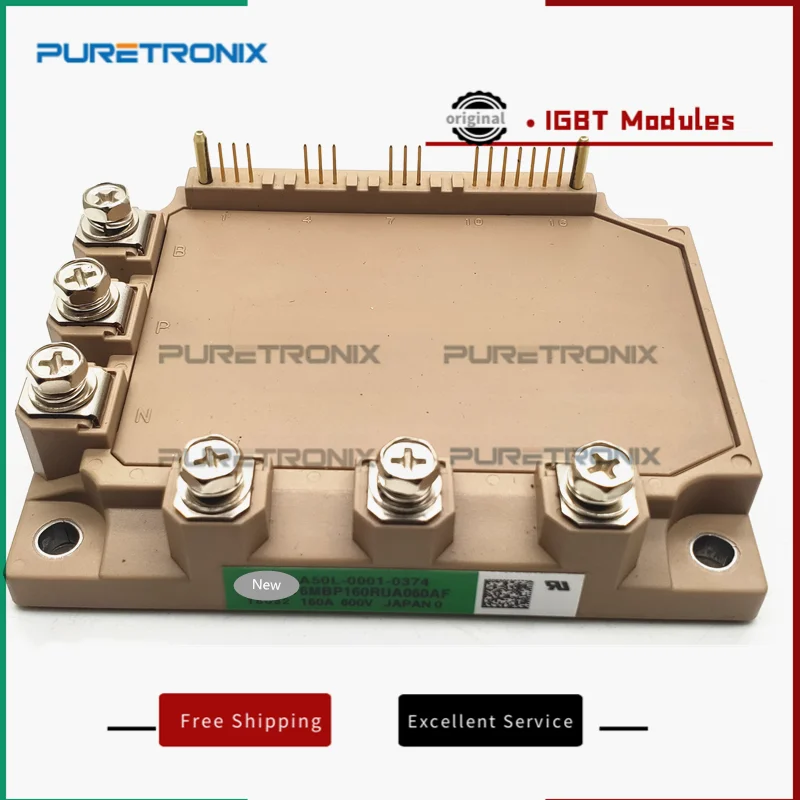 6MBP160RUA060AF 6MBP160RUA060-01 6MBP160RUA060F 6MBP160RUA060AF-51 6MBP160RUA060F-01 شحن مجاني الأصلي الطاقة وحدة