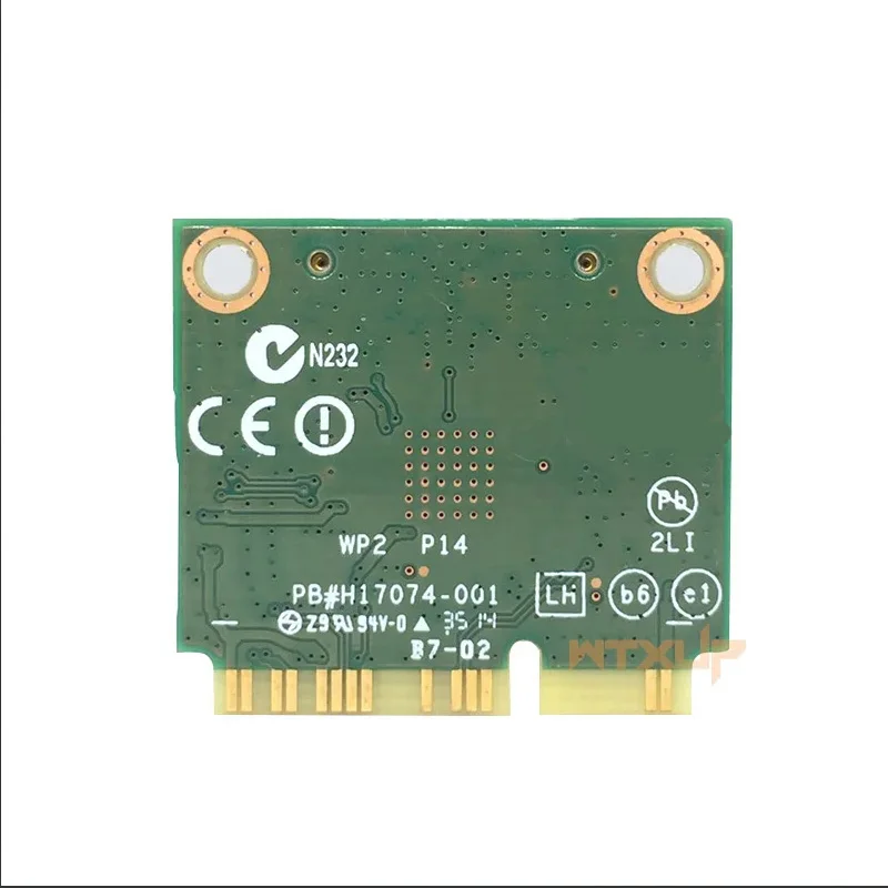 Carte Wi-Fi Half Mini PCI-e pour Lenovo THINKPAD, Bande Touristique Sans Fil, AC 7260HMW 7260AC FRU:04X6090 04X6010, S540 Efts E540