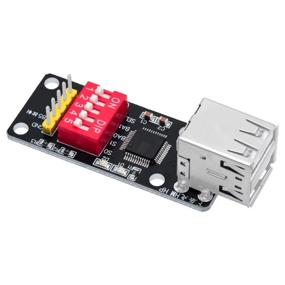 Ch9350 HID To UART Converter Serial Port Interface USB 12Mbps Speed Keyboard Mouse Converter Plug And Play DIY Compatible Design