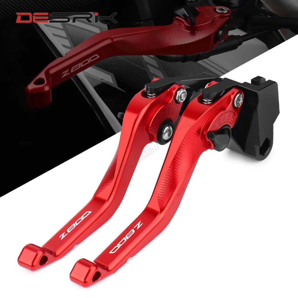 For KAWASAKI Z800 / E version 2013-2016 2015 2014 Motorcycle Accessories Short Brake Clutch Levers LOGO Z800