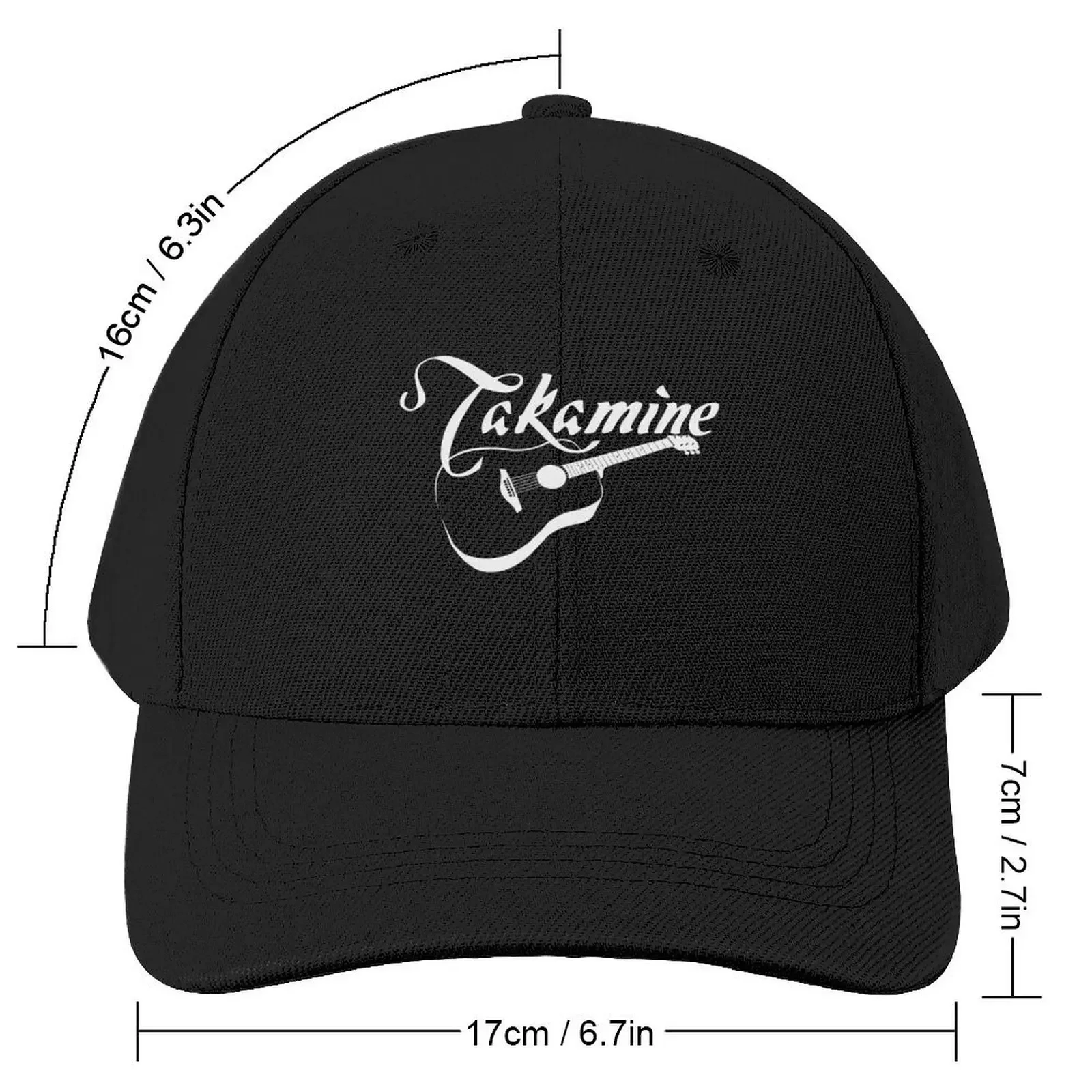 Takamine Guitars Baseball Cap New In The Hat Brand Man cap hard hat Men's Women's