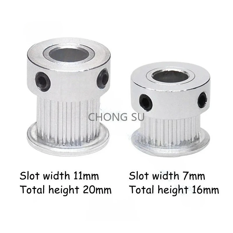 20T MXL توقيت بكرة تتحمل 3 3.175 4 5 6 6.35 7 8 مللي متر 20 الأسنان متزامن عجلات ثلاثية الأبعاد ملحقات الطابعة لعرض الحزام 6 10 مللي متر #4