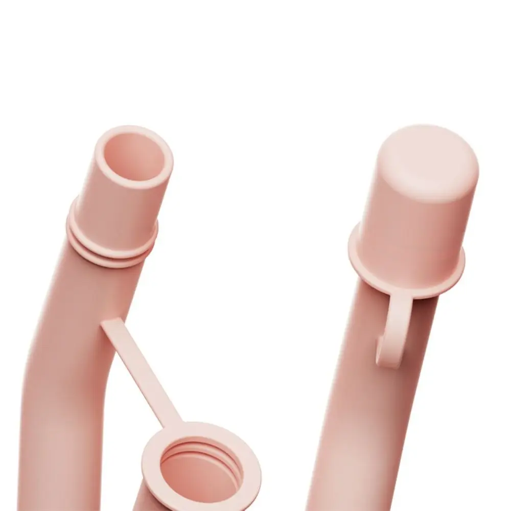 Straw Covers Cap Reusable Silicone Straw Toppers For  Cup Spill Leak Stopper Splash Dust Proof Straws Cover