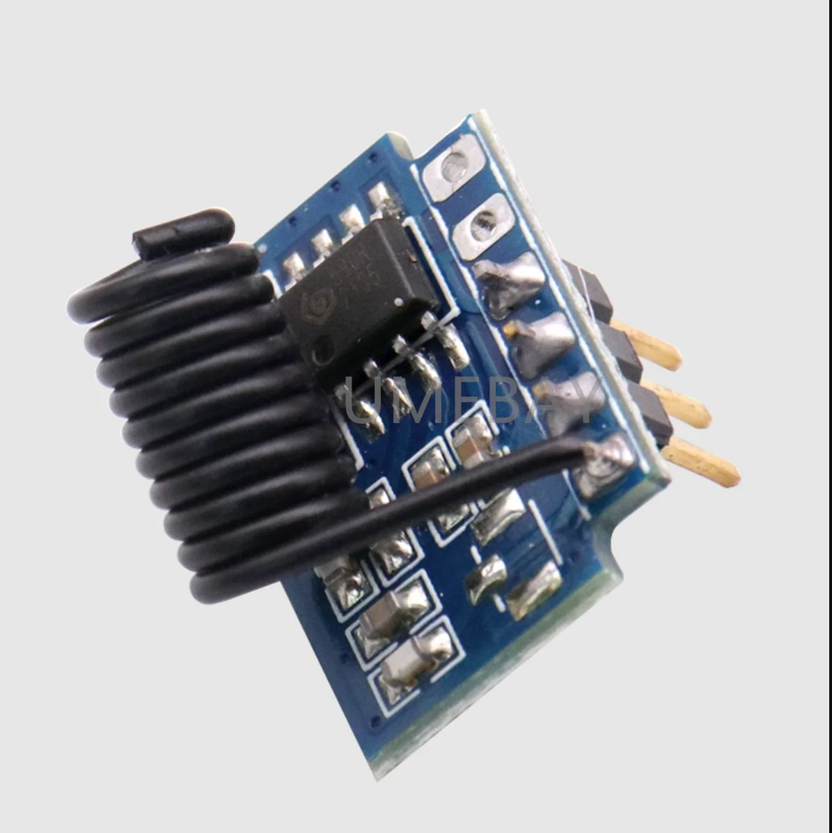 10PCS   RF wireless receiving module 315/433Mhz decoding remote control switch SYN590 module ASK superheterodyne board