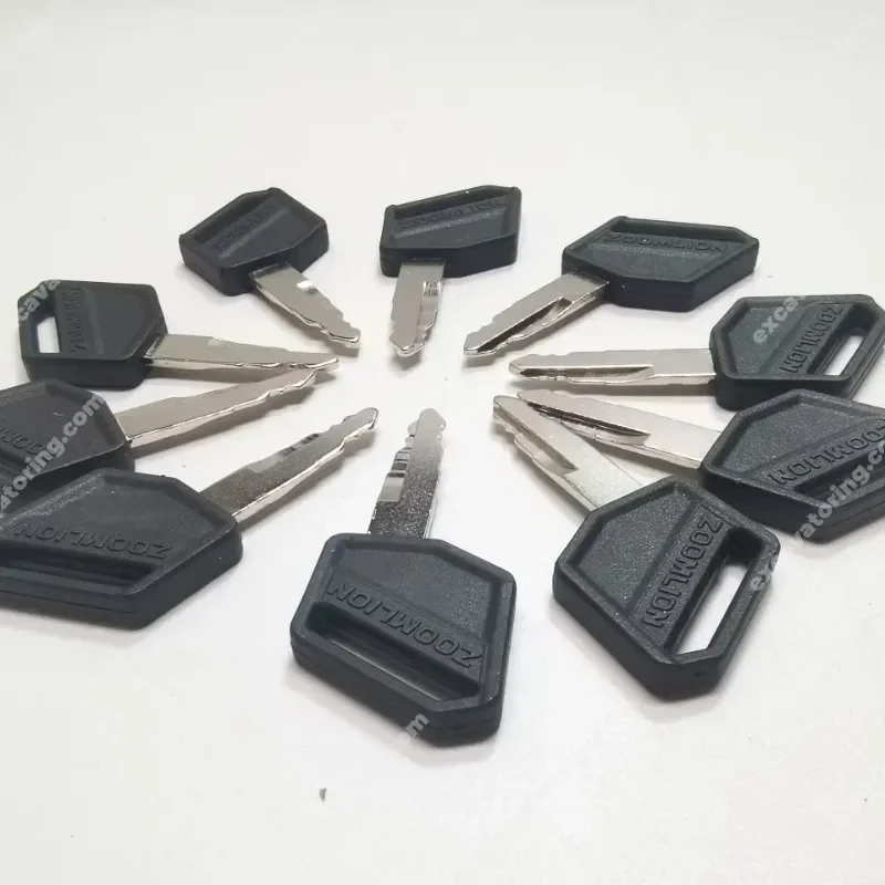 

for ZE60-10/480/330/230/260/135/75 Excavator Door Key5pcs