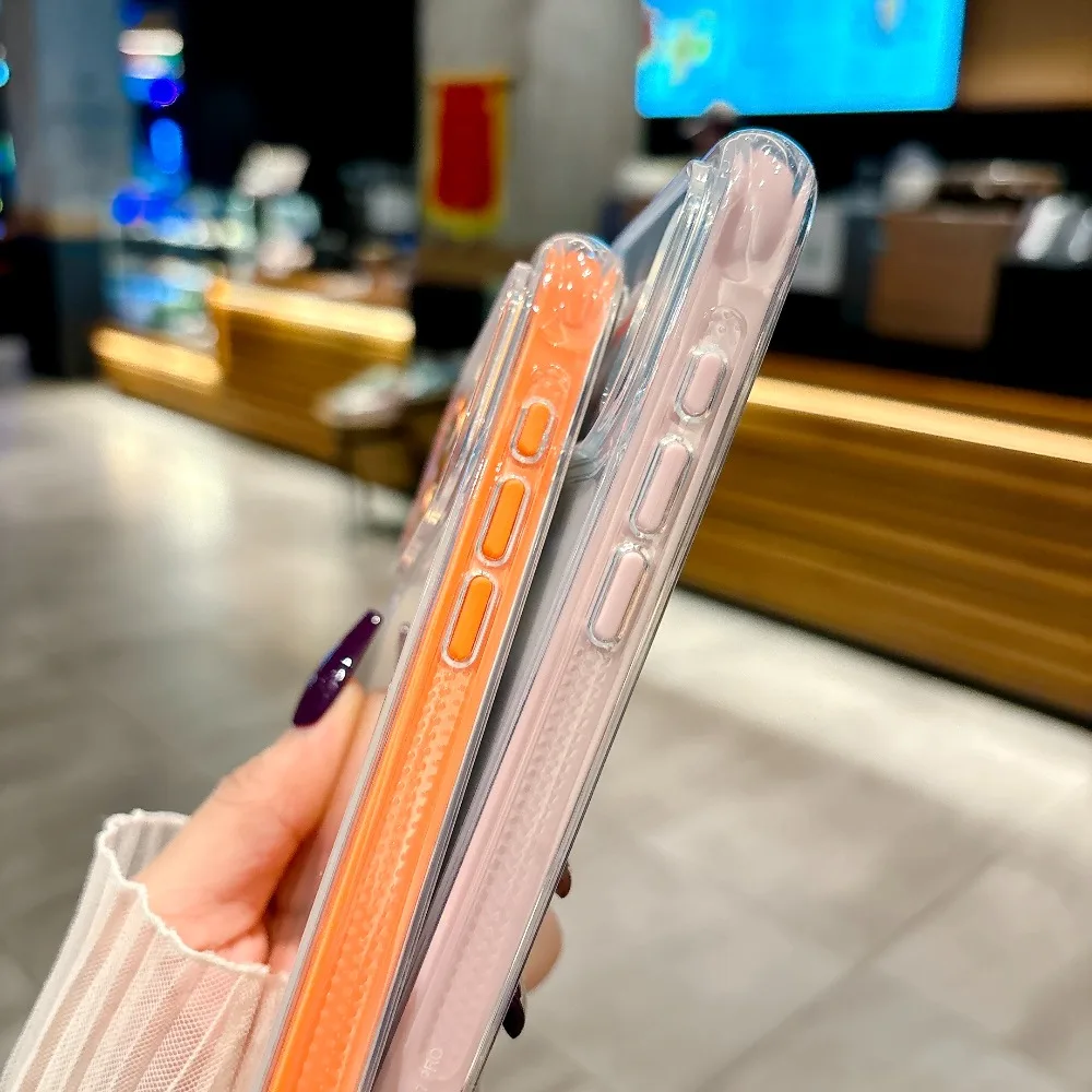 2-in-1 Luxuriöse Transparente TPU-Handyhülle für iPhone 18 Pro Max 17 Air 16 15 14 13 12 11 Ultra Dünne Klare Stoßfeste Weiche Hülle – Detail 5