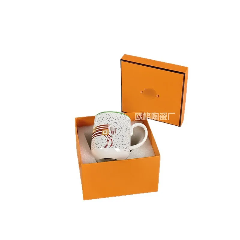 Delicate Bone China Couple Coffee Cup Afternoon Tea Cup Friend Birthday Gift Housewarming Wedding Gift Mug