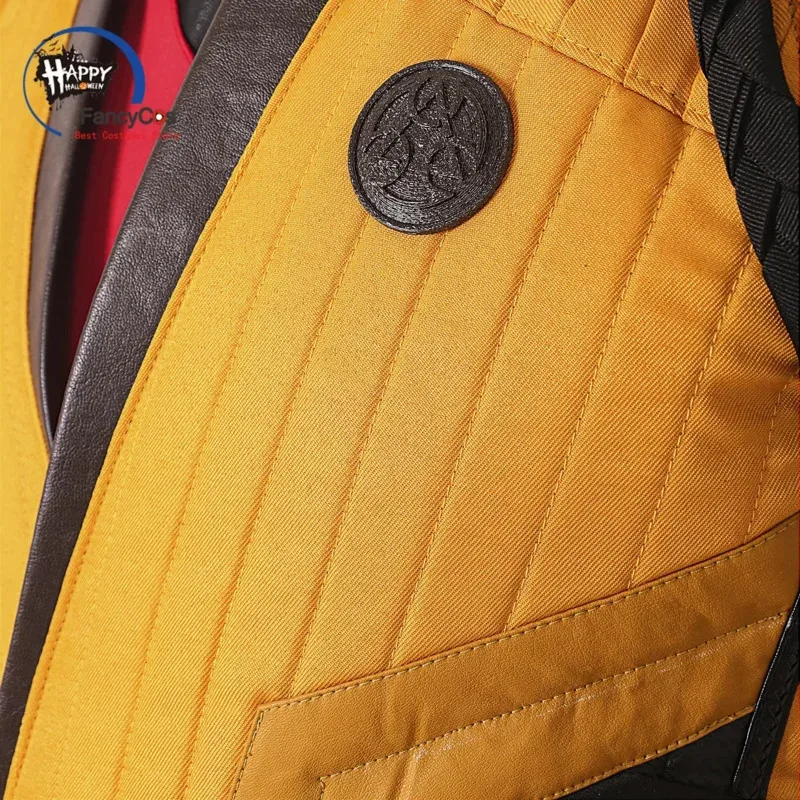 لعبة مورتال كومبات 1 العقرب قناع تنكري كواي ليانغ زي Mk 1 أزياء الهالوين التأثيرية كرنفال مخصص