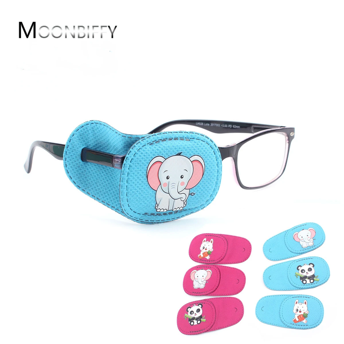 6pc/set Children Health Care Kids Child Occlusion Medical Lazy Eye Patch Eyeshade For Kids Strabismus Treatment Vision Care Kit