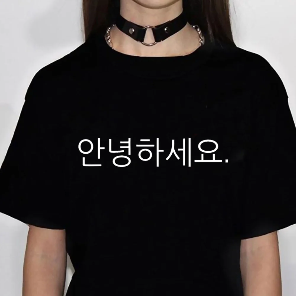 

Korean Printed women Retro Digital Comfortable korean clothes women shirt Breathable Comfortable Psychedelic Gothic 2000s