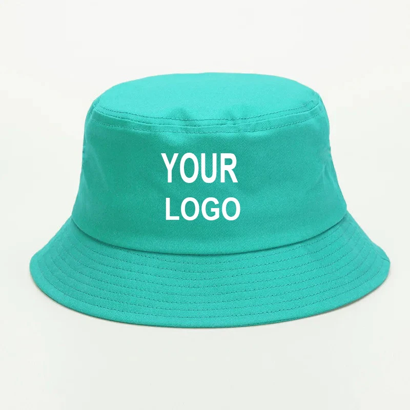 

Unisex Reversible Cotton Bucket Hat, Blank Embroidery Cap, Bob, Kpop Fisherman Hats, Wide Brim Sun Visor, Custom Logo