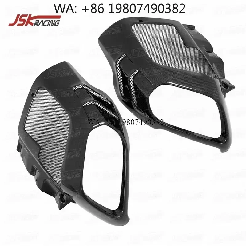 Wmwmnu for F812 2017-2020 Dry Carbon Fiber Rear Bumper Splitters Diffuser Cover Man Style Auto Body Kit Accessories