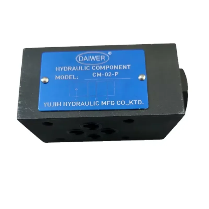 DAIWER One-way Valve CM-02-P New Product P-port Check for Hydraulic Systems