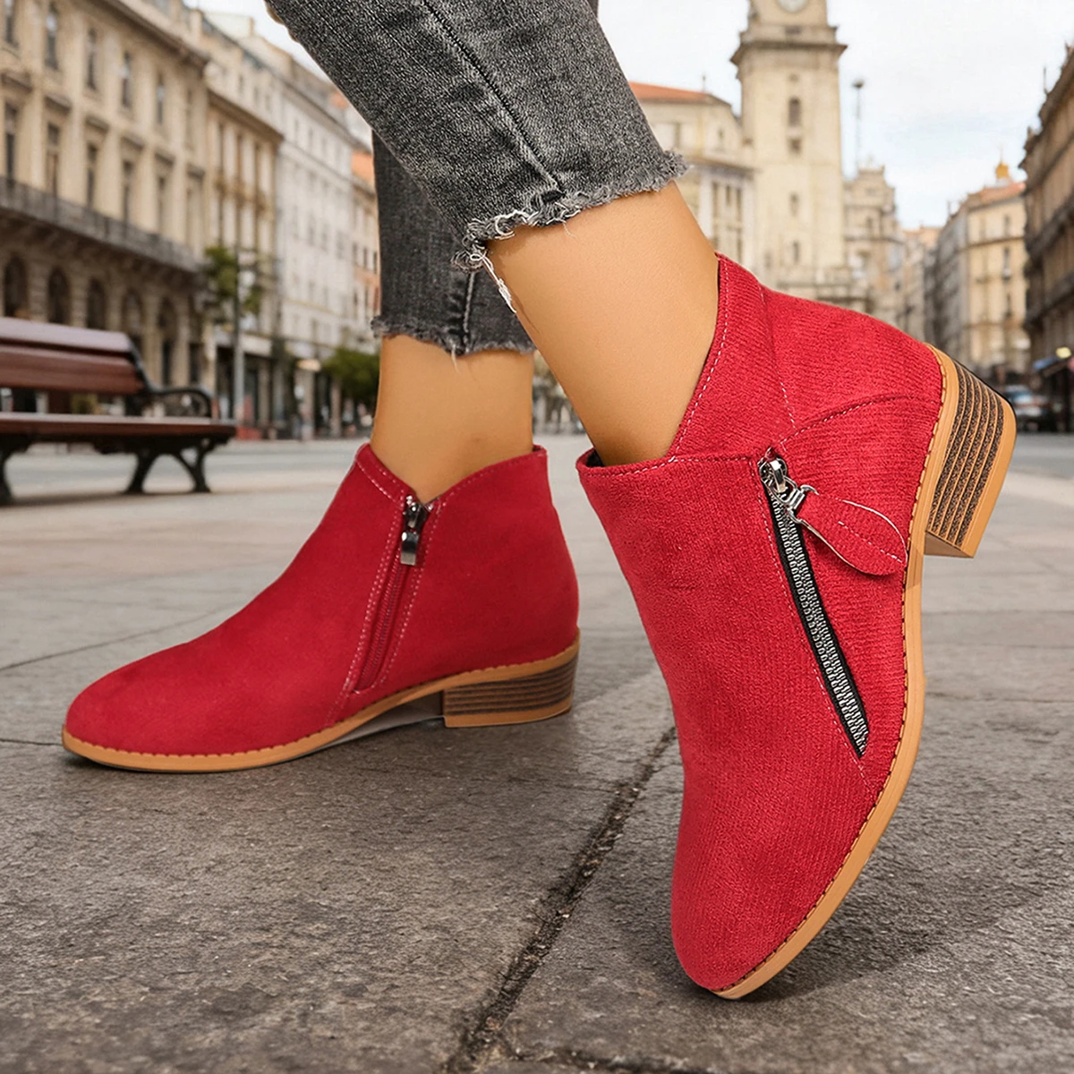 Frauen Stiefeletten 2025, Neue Platz Ferse Plattform Stiefel Frauen Sexy High Heels Schuhe Winter Casual frauen Stiefeletten