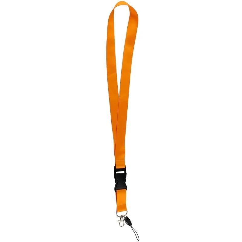  Adjustable Keychain Lanyard Strap Nylon Badge Holder Card Holder Phone Lanyard