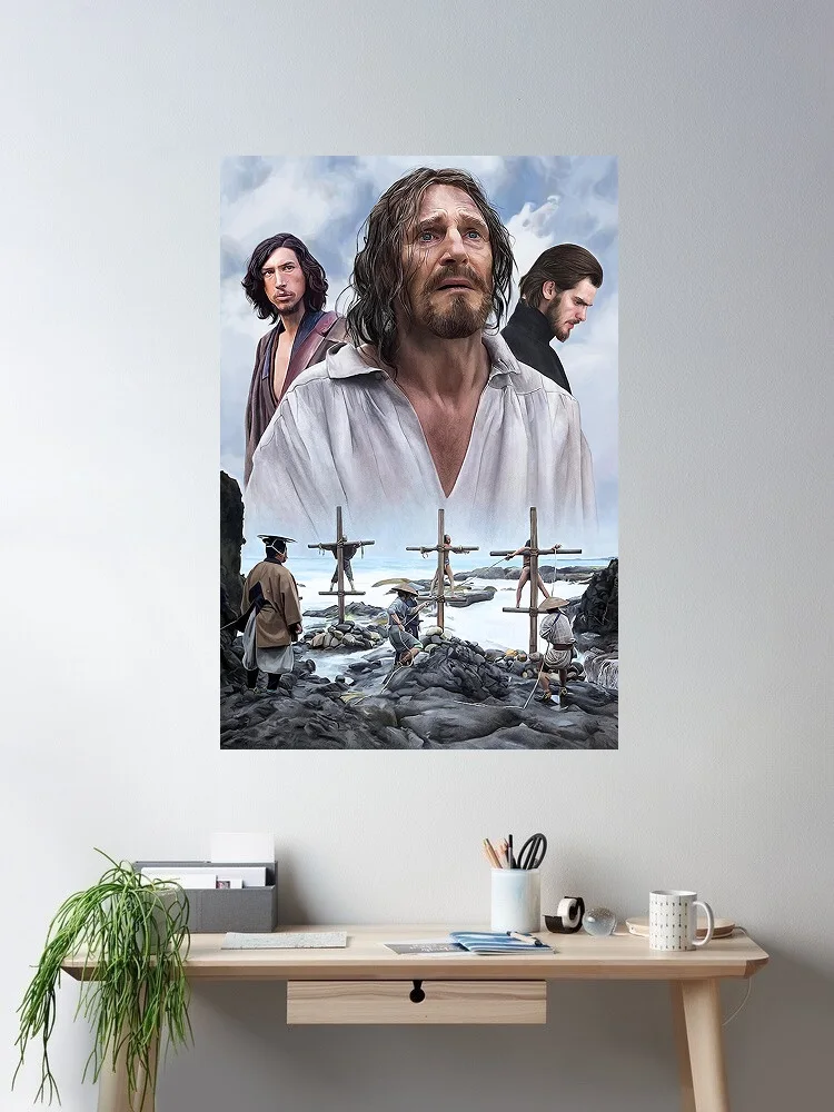 Silence Movie Art Print Canvas Poster, Living Room Decor, Home Wall Picture
