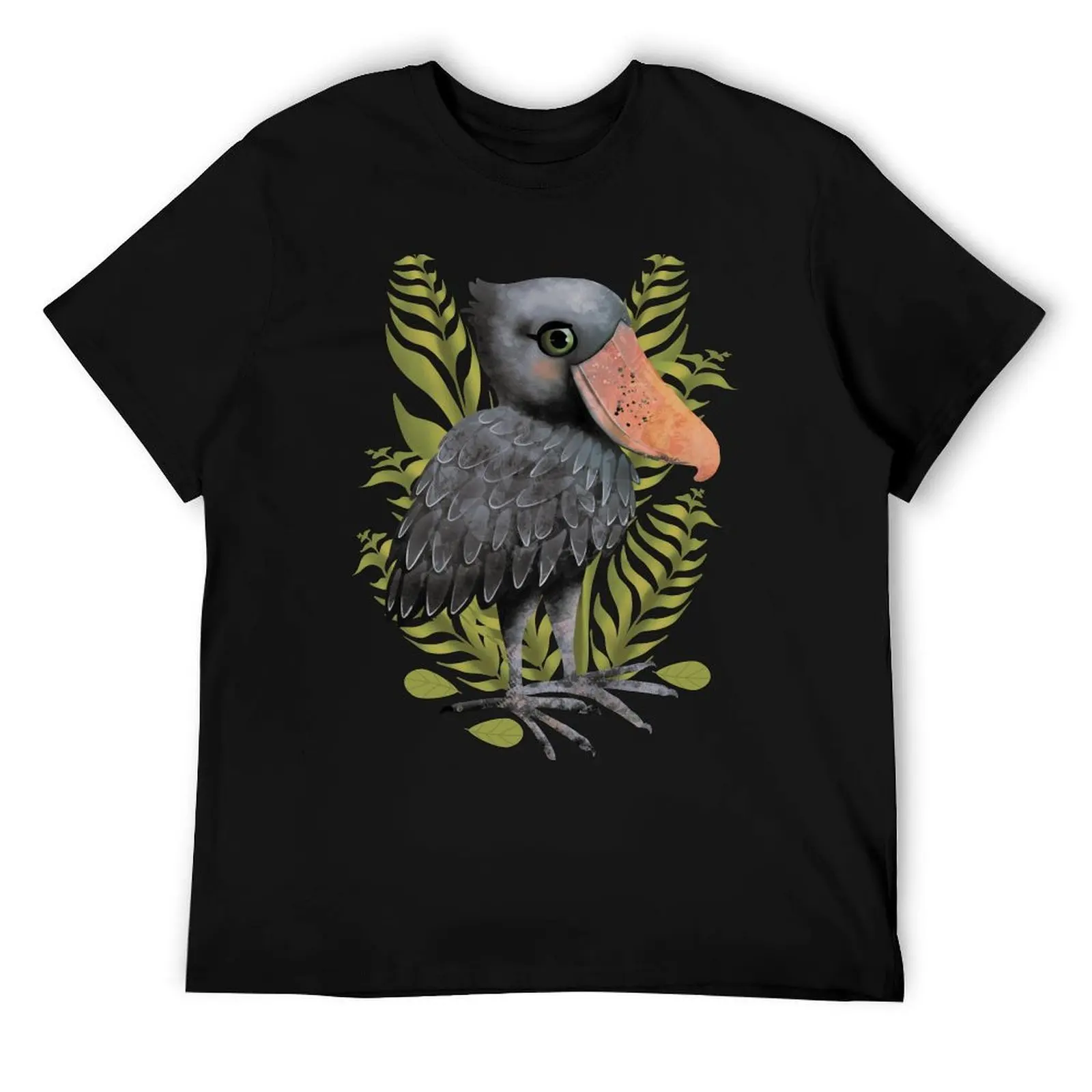 

Shoebill Stork T-Shirt g man t shirts for men cotton t shirts high quality T-Shirt