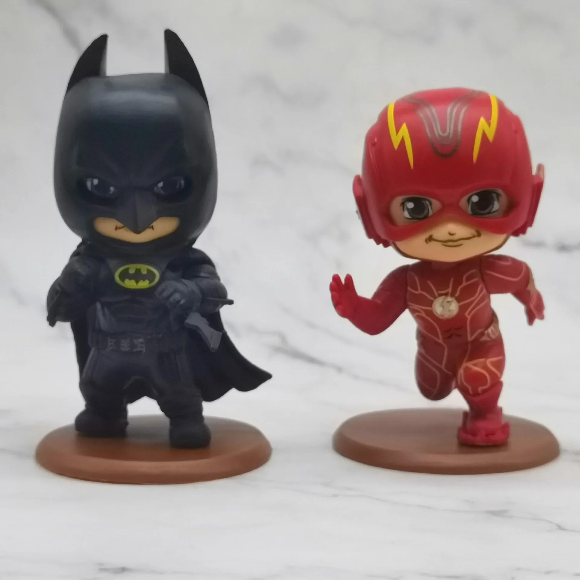 4 pezzi Wonder Woman Superman the Flash Aquaman Arrow Daredevil Cyborg Batman POP Action Figure Collection Toys