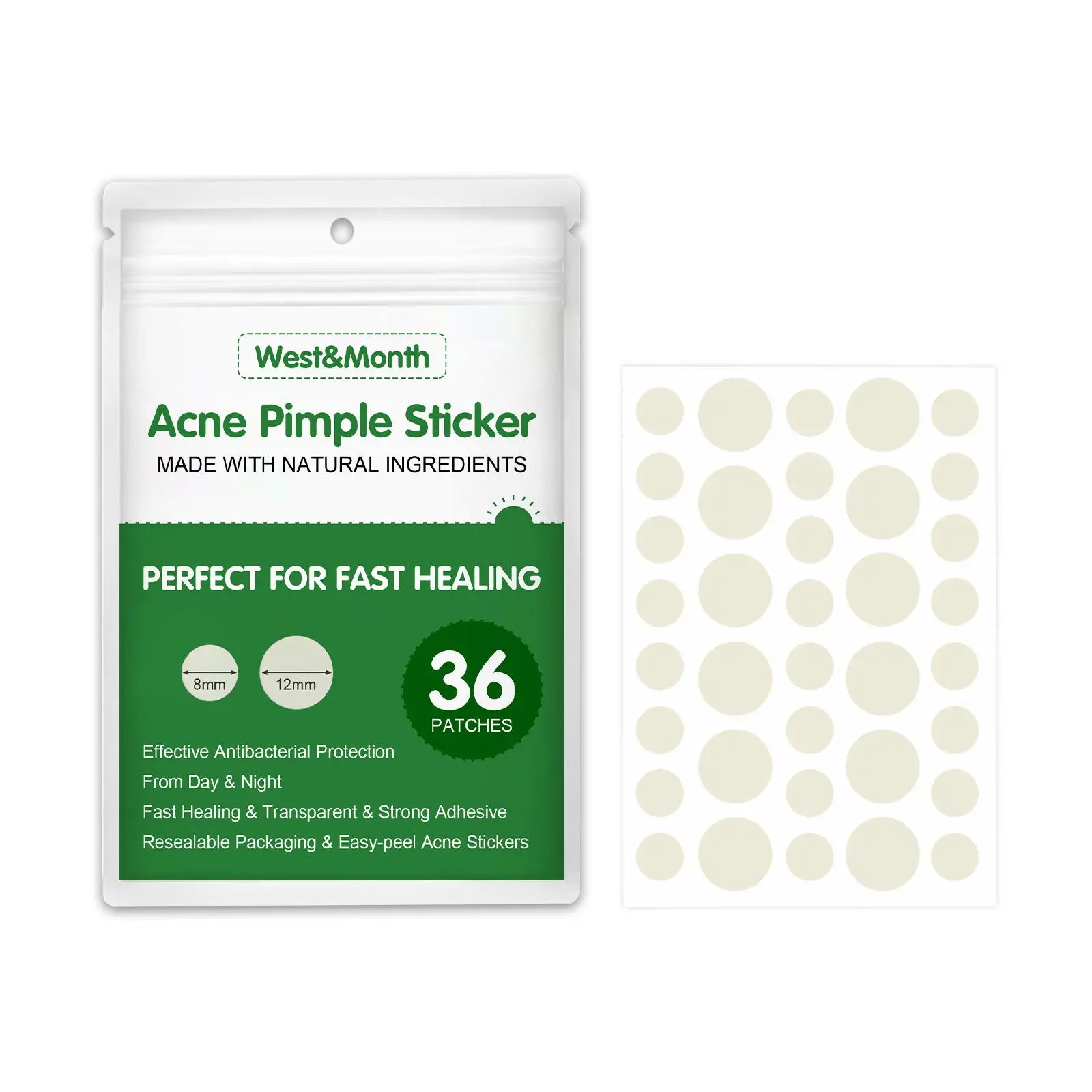 24/36Pcs Acne Pimple Patch Sticker Acne Treatment Pimple Remover Skin Facial Care Для Mask Tool Blemish Лица Spot Маска