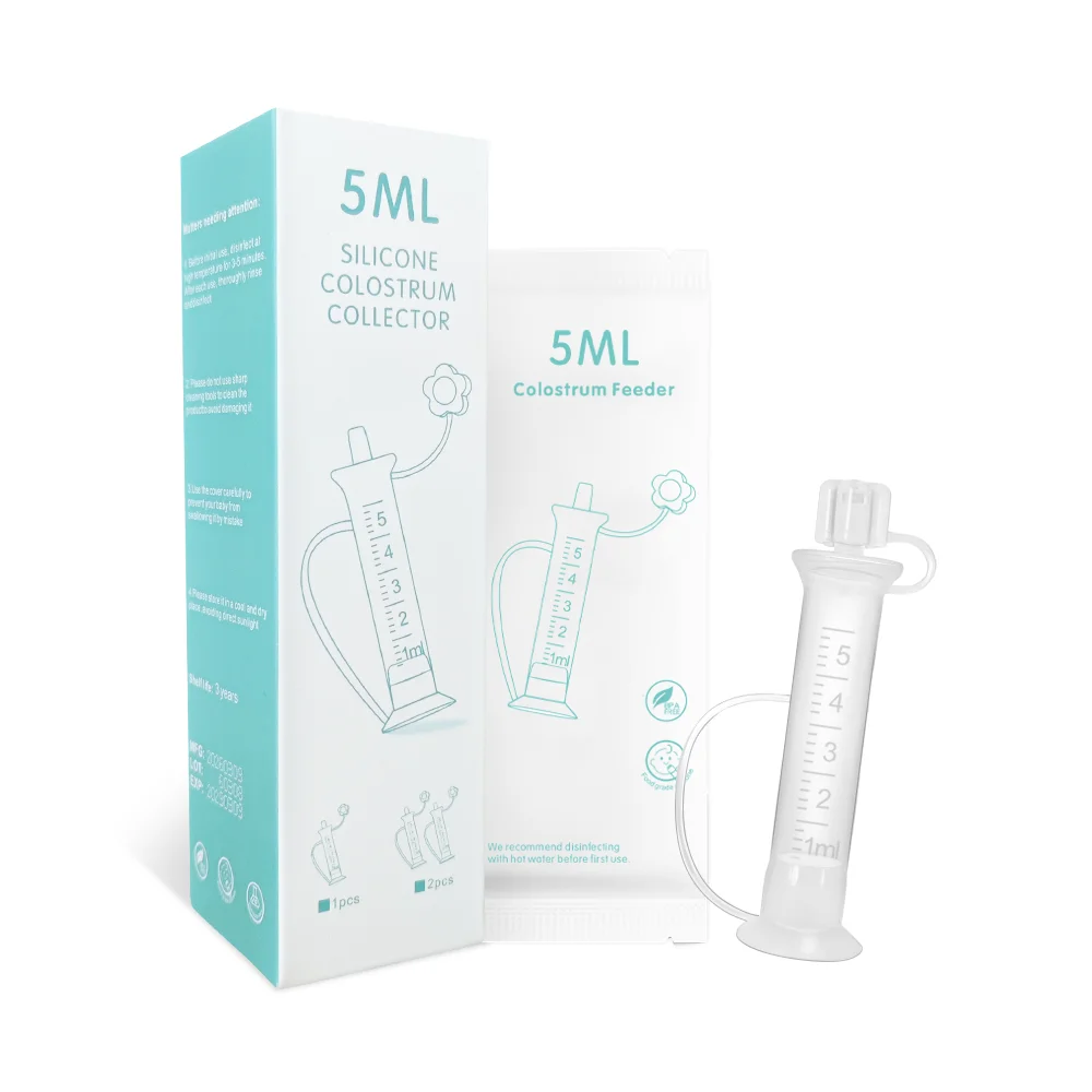 kit-coletor-de-colostro-seringas-para-coleta-alimentacao-e-armazenamento-de-leite-materno-pronto-para-uso-5ml-pacote-com-2