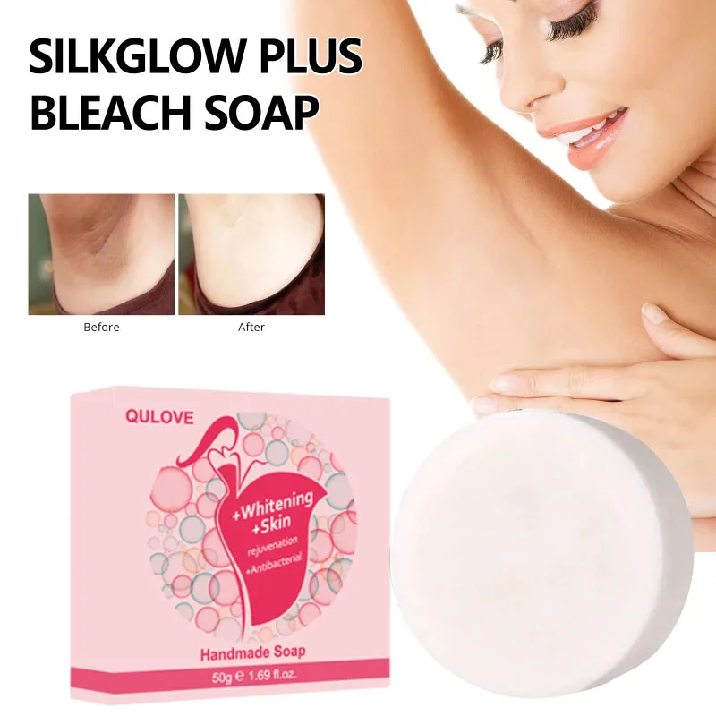 

Body Whitening Soap Deep Skin Bleaching Brighten Body Scrub Knees Intimate Parts Armpits White Nourishing Care Soap