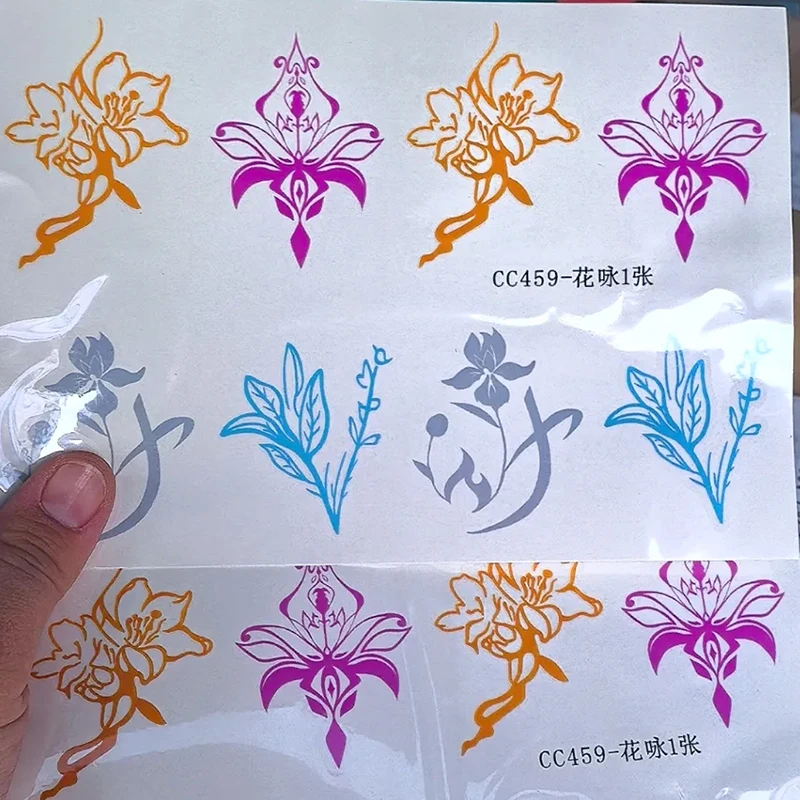 المسلسل التلفزيوني الرغبة إليوت كيبوكا تأثيري الوشم اللون الطوطم زهرة مقاوم للماء ملصقات الوشم وهمية هالوين حفلة تنكرية الدعامة #5