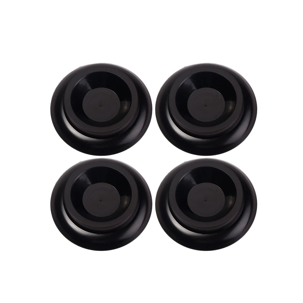 

4 Pcs Piano Mat Household Mats Caster Cups Non-slip Floormat Foot Pads Doormats