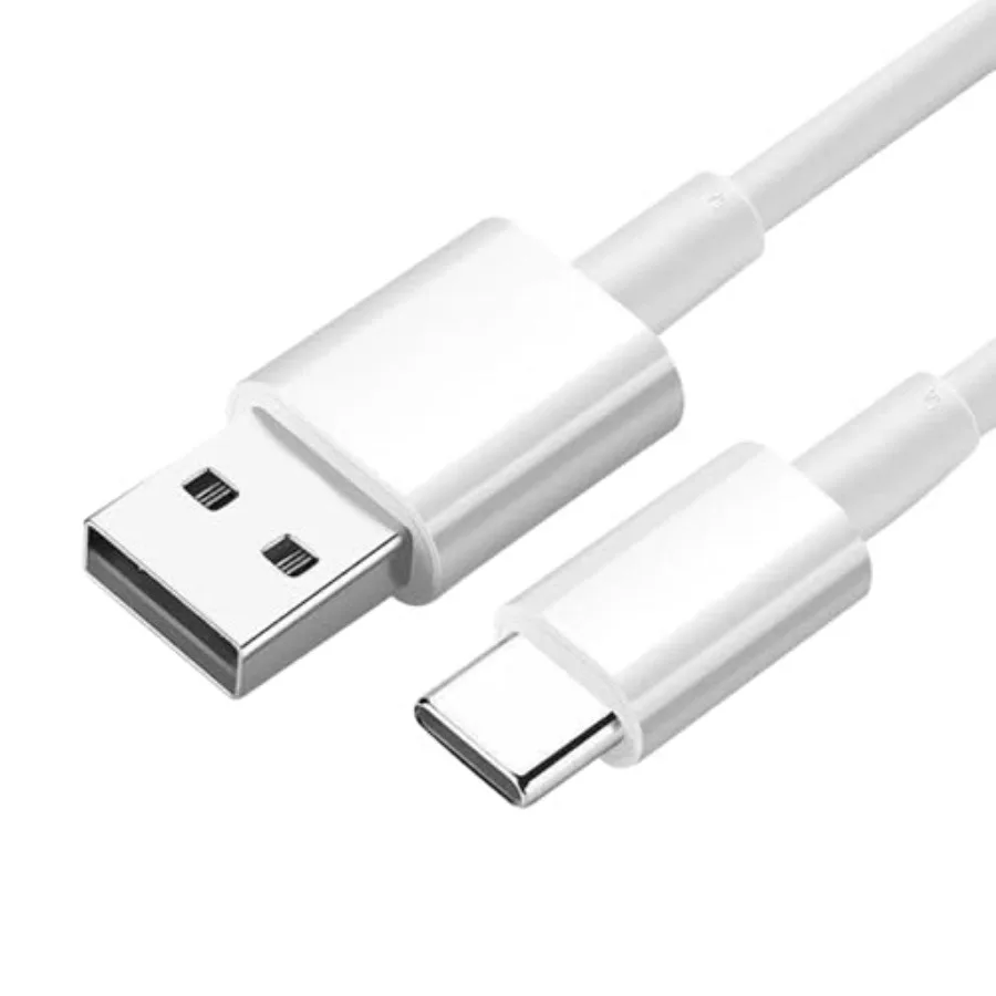 

Cable [ 1.6 ft ], USB A to USB C Cable Handheld Fan White