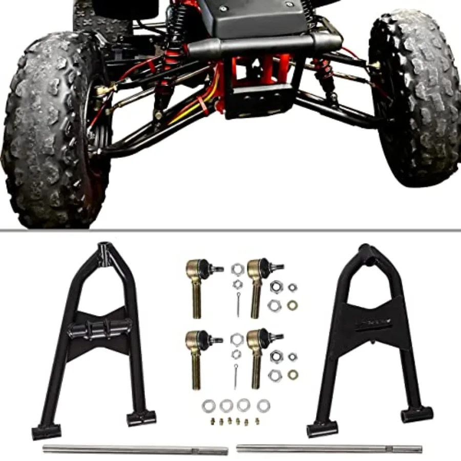 

Регулируемые расширенные рычаги + 2 1 Совместимы с Yamaha Banshee 350 YFZ350 1987-2006 годов для улучшенной производительности подвески в OffRo