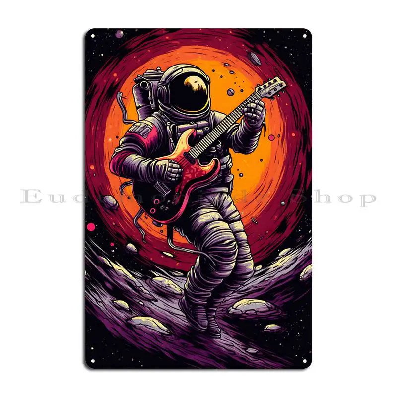 Astro Music 1 Metal Signs Print Wall Cave Cave Wall Plaque Plates Tin Sign Poster