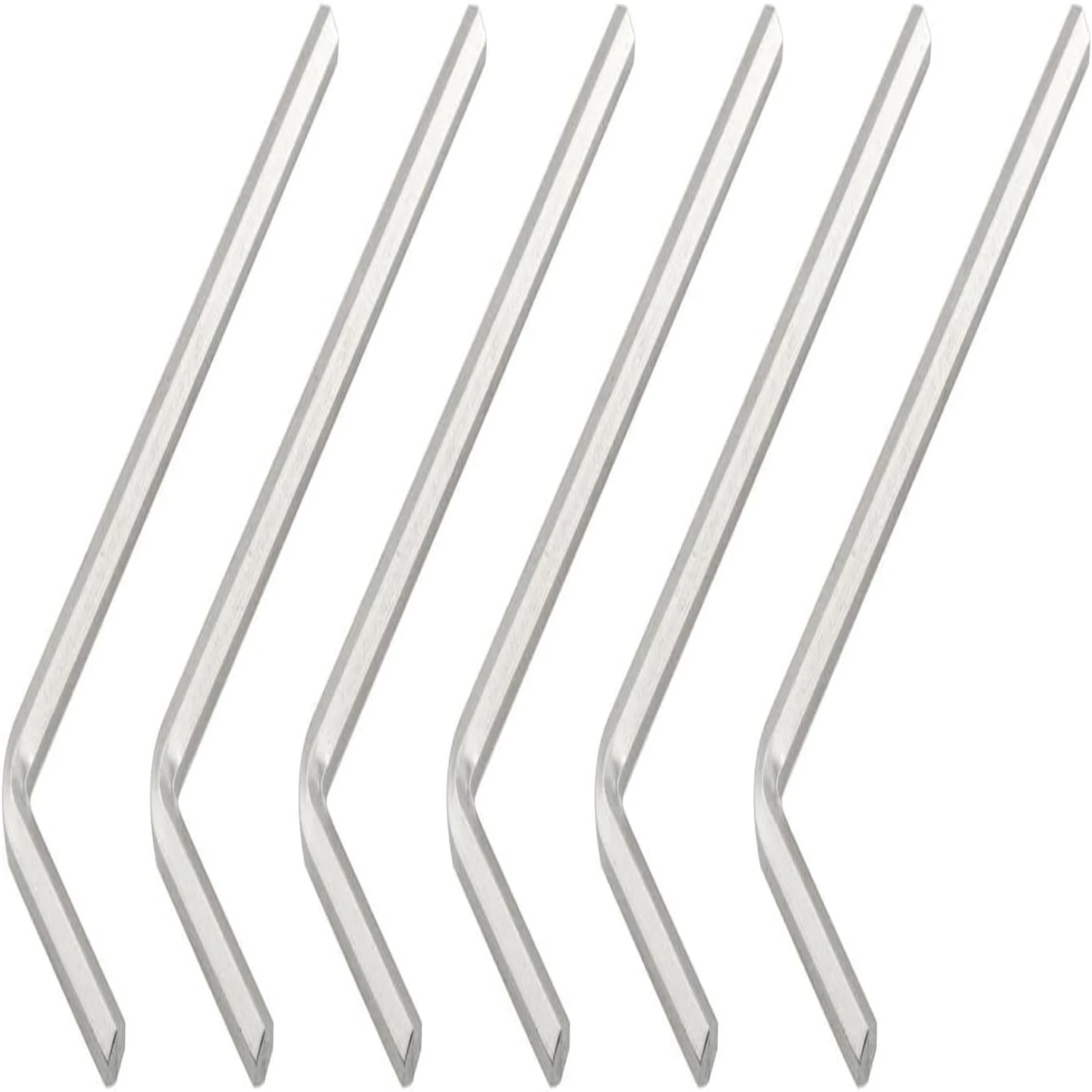 High-Quality Durable 6PCS L-Shaped Hex Key Wrench Set - Reliable and Efficient Repair Tool with Long-Lasting CR-V Material Con