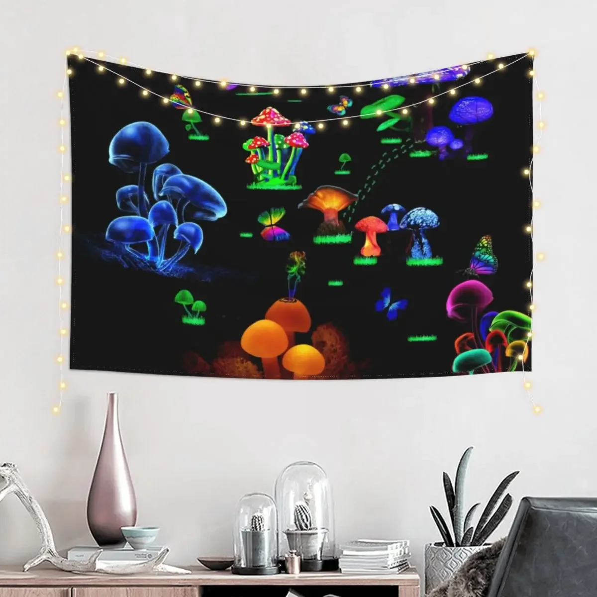 FAIRY WORLD Tapestry Wallpapers Home Decor Funny For Bedroom Tapestry