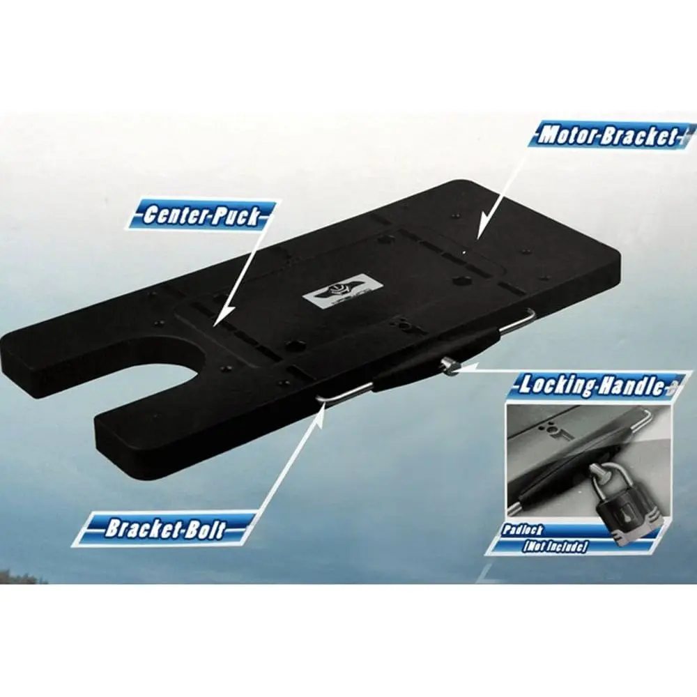 Quick Release Bracket for Electric Trolling Motors - Compatible with Bass Boats, Pontoons, and Fishing Kayaks view 5