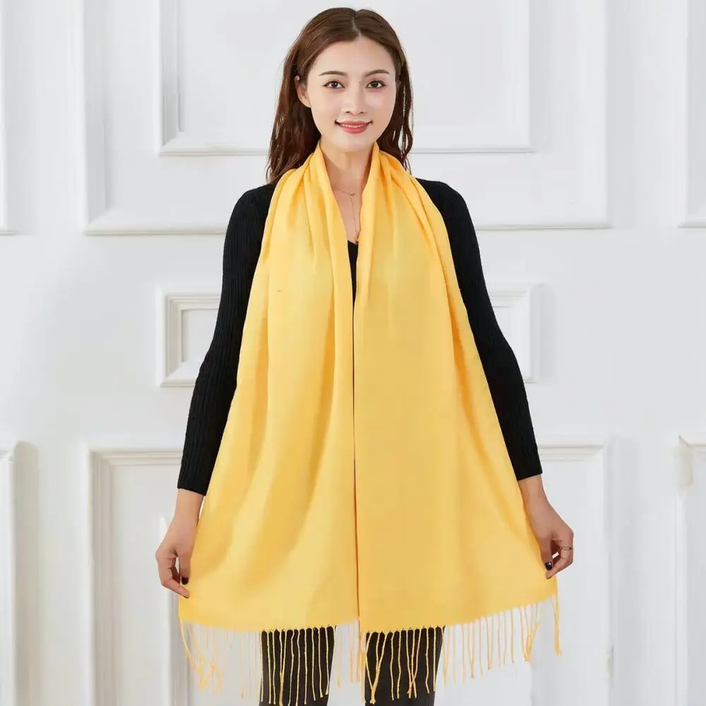 Customizable Yellow Satin Ribbon Scarf For Clan Rituals Professional Surname Embroidery Soft Breathable Ceremony Shawl