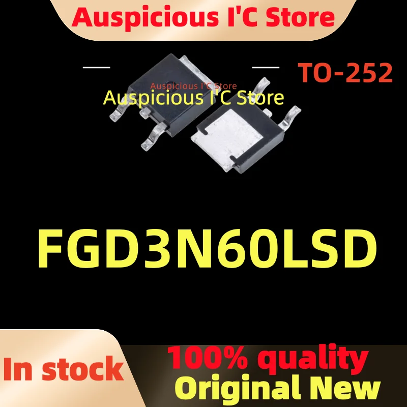 (10pcs)100%New FGD3N60LSD 3N60LSD TO-252