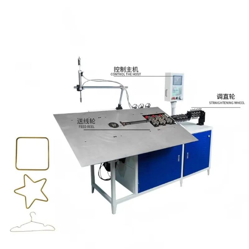 3D Automatic Wire Bending Forming Machine Engine for Hydraulic Brackets/Pneumatic Components High Safety Level Construction Use