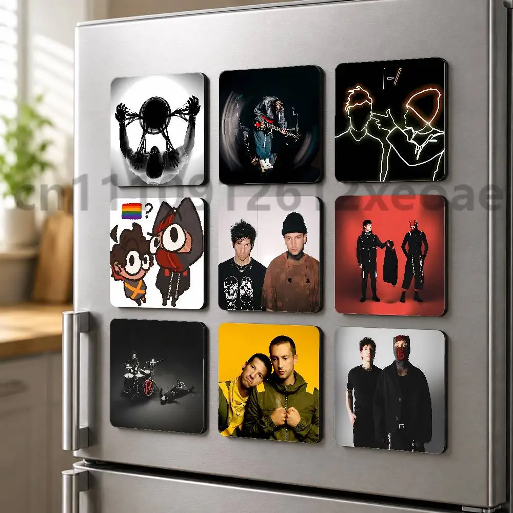 T-Twentys P-Pilots-S ONE Cartoon Refrigerator Magnet PVC Fridge Sticker for Kitchen Home Decor Souvenir