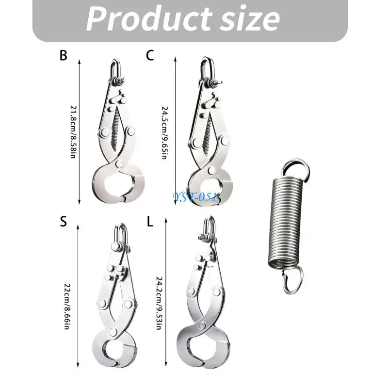 E15A Aerial Lifting Hook Antislip Cargo Release Hook Corrosion Resistance And Easy Storage For Safe And Efficient Work