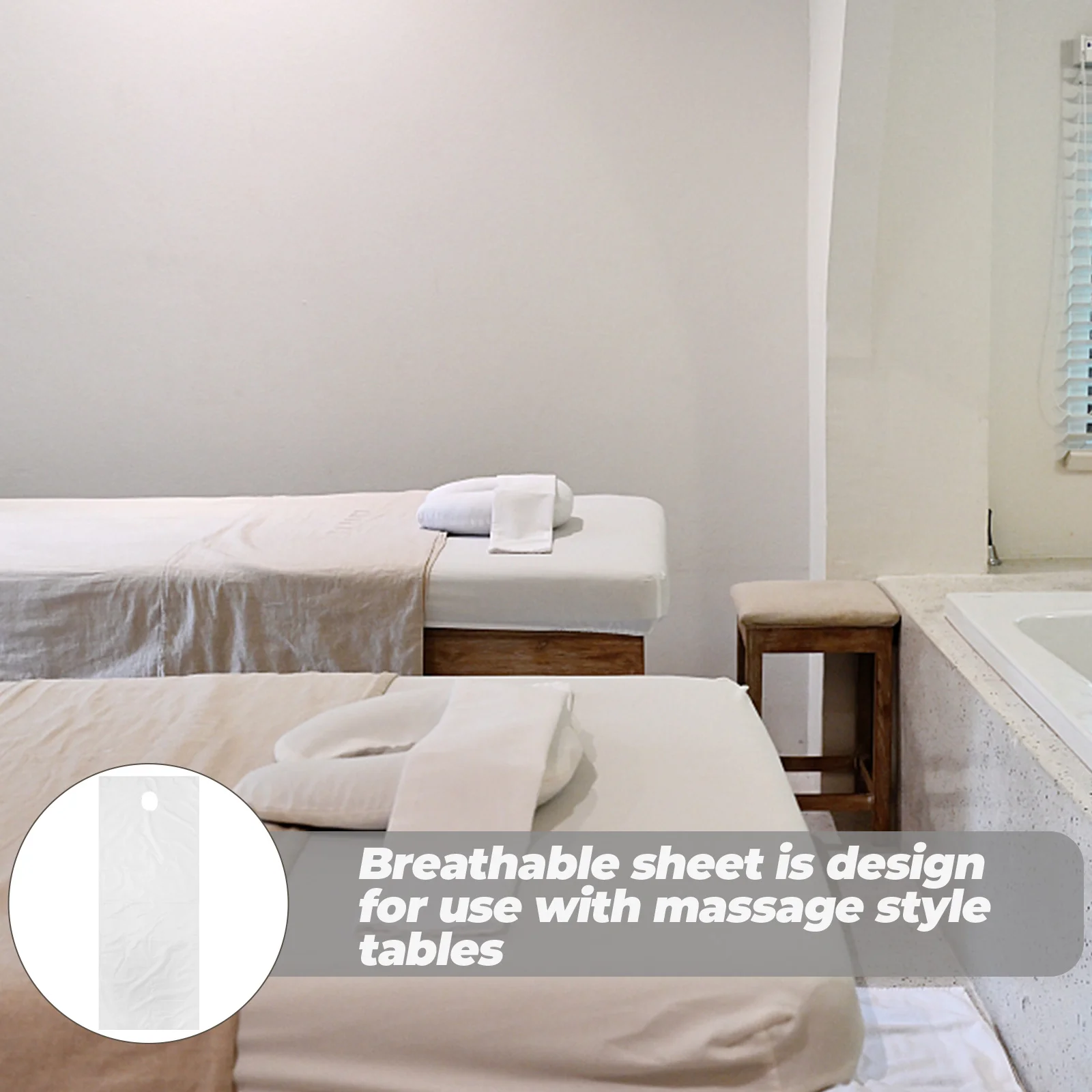 

Waterproof Bath Towel Oil Resistant Bed Sheet Sweat Absorbing Breathable Massage Cover For Beauty Salon Spa Nursing Bed