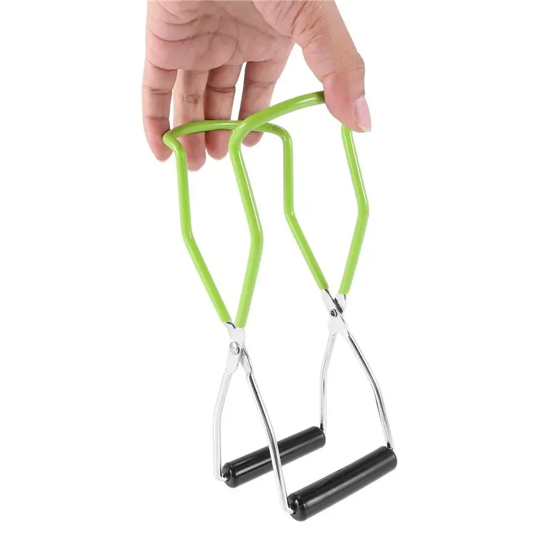 ABWR-2 Pieces Stainless Steel Canning Jar Lifter Tongs And Canning Funnel For Wide-Mouth And Regular Jars, Easy To Clean
