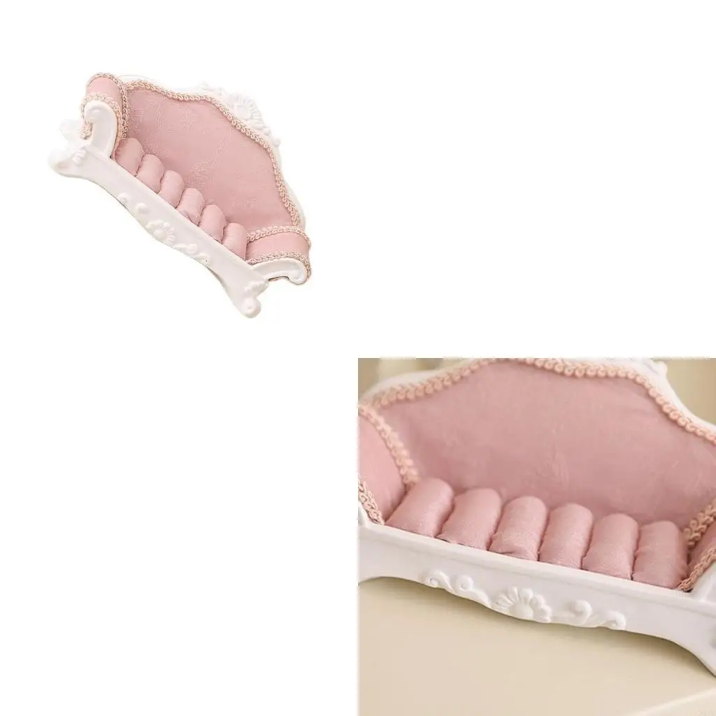 

Элегантный органайзер для ювелирных изделий, держатель для ювелирных изделий, стеллаж в форме дивана, стильные серьги, браслет,