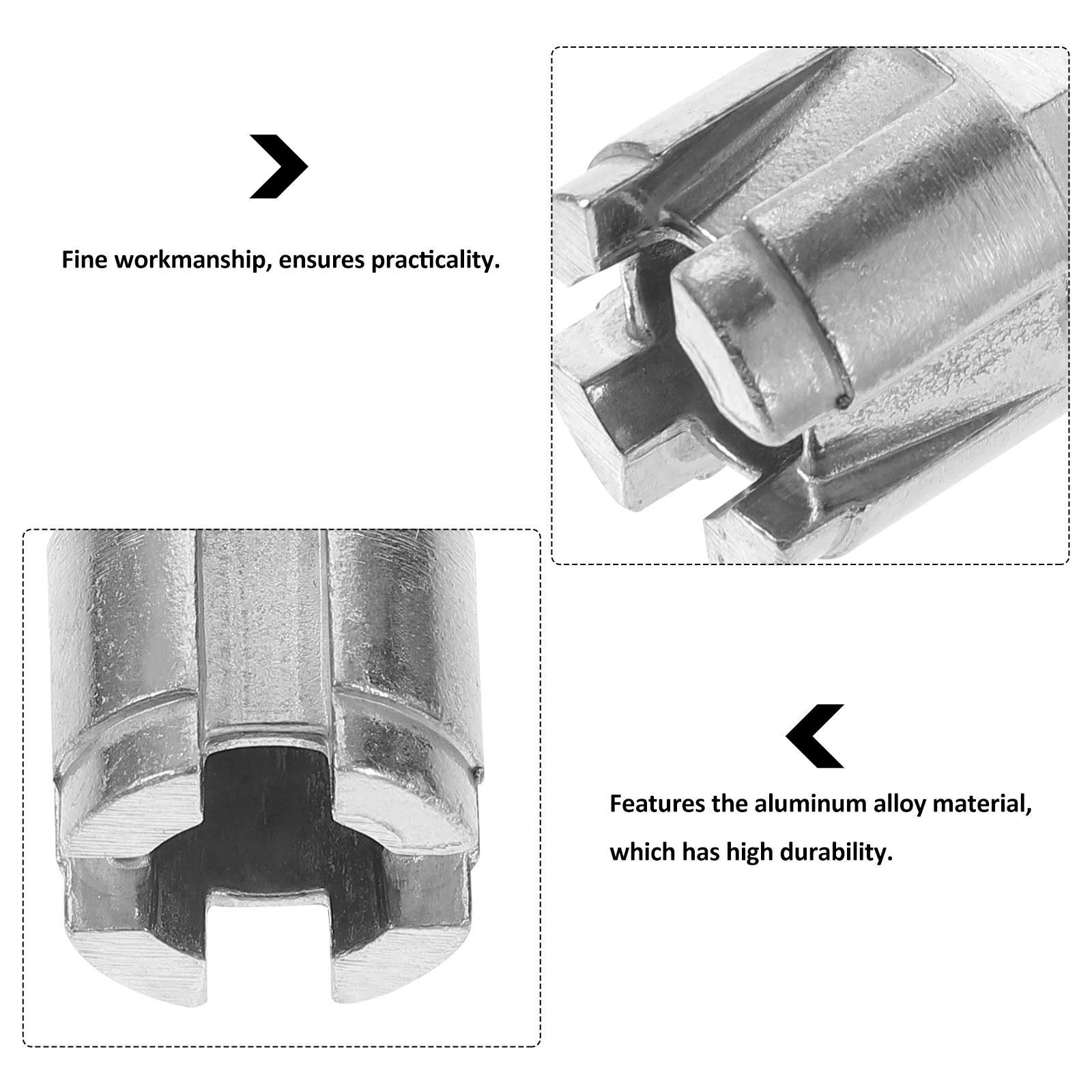 

Plumbing Under Sink Basin Drain Tight Spaces Stainless Steel Sink Faucet Repair Spanner Socket Wrench Double-Ended Design