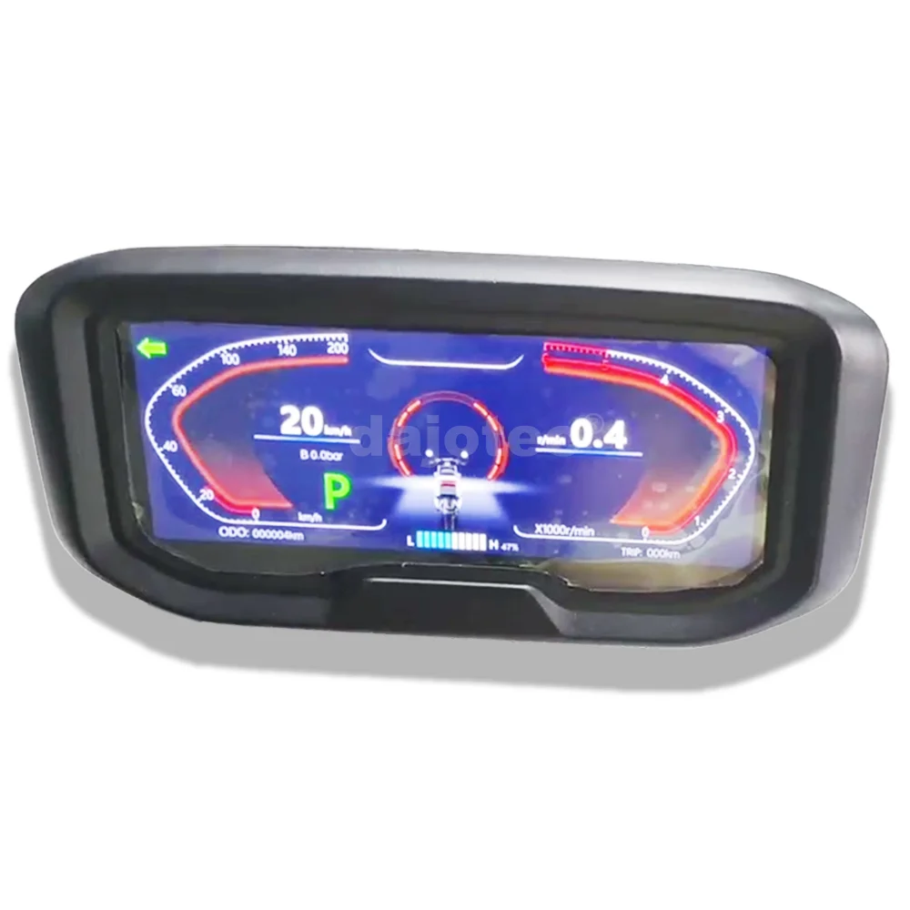Universal CarPlay 6.86 Inch Smart TFT Motorcycle Display Cast Navigation With CANBUS One-line Protocol For EV Motorcycle