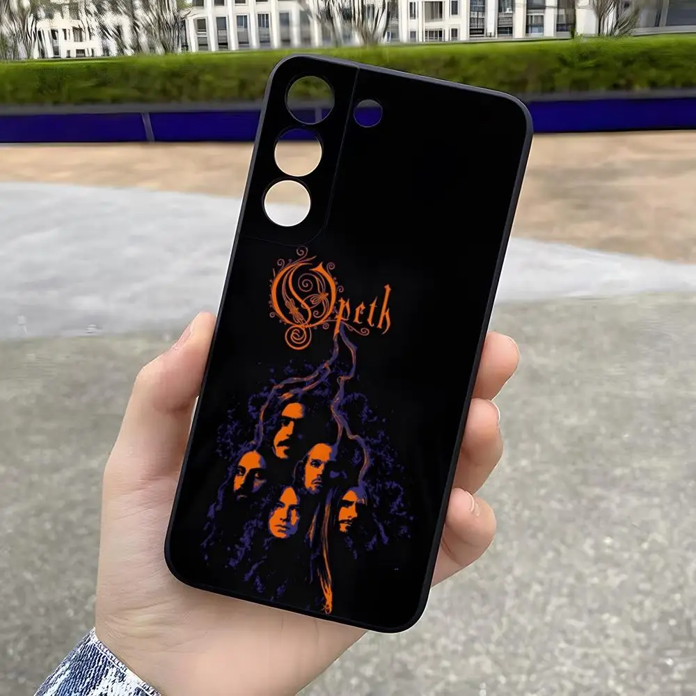 O-OPETH Metal Rock Phone Case For Samsung S26 S25 Ultra S24 S22 S23 Fe S21 A17 A37 A57 A54 A34 A16 A53 Back Cover