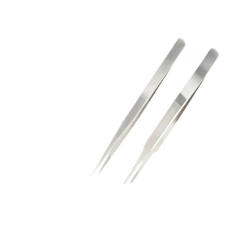

Pointed head elbow household tweezers, industrial grade anti-skid and anti-static tweezers