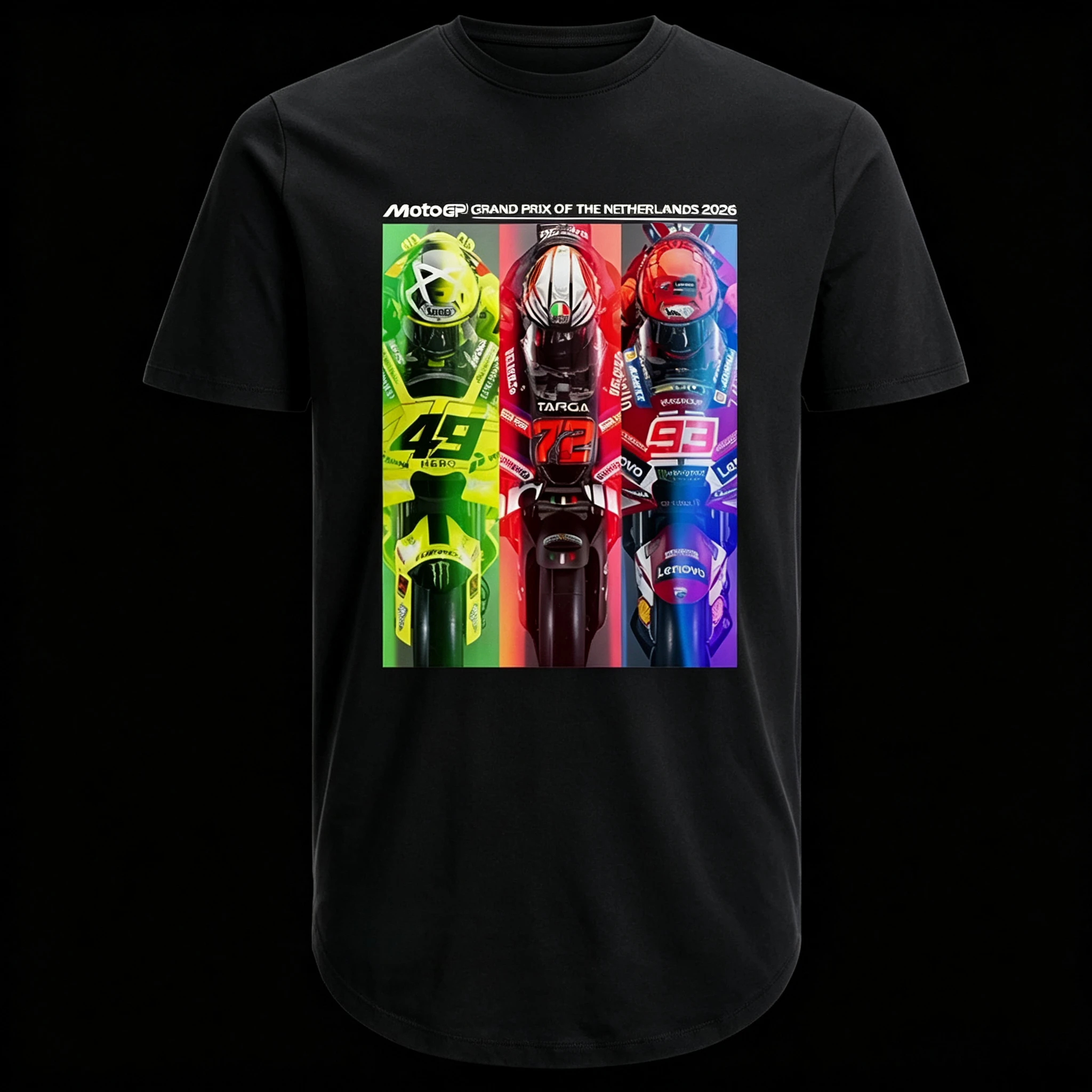 Motorcycle GP Racing Inspired Rider Helmet Graphic T‑Shirt Men 2026 Grand Prix Short Sleeve Biker Fan Streetwear Tee