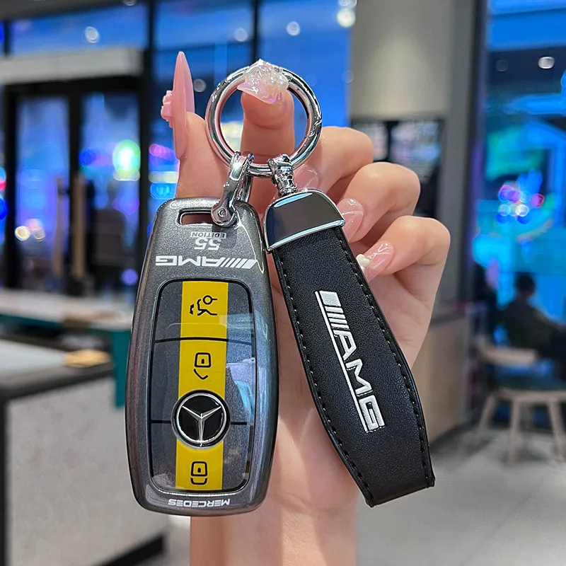 ABS Mercedes Benz GLE350 Keycase GLE450 Shell GLA200 Buckle S400 Car Cla200 Male Big G Female AMG Premium